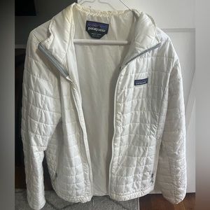 Patagonia nano jacket. women’s (white/Large)